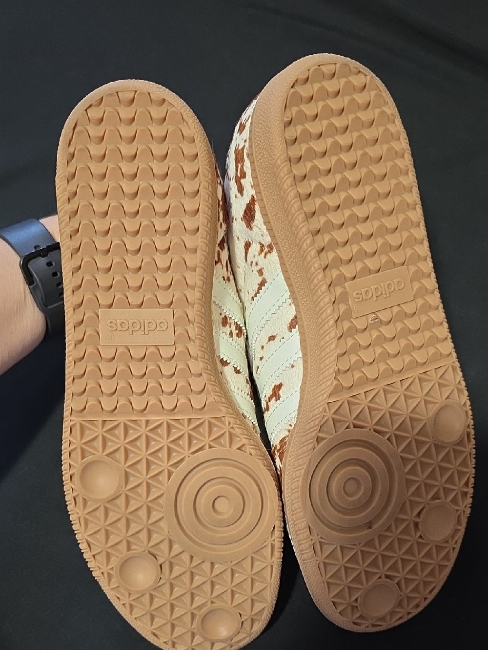 Adidas Samba Long Tongue - Cow Print - Picture 4 of 5